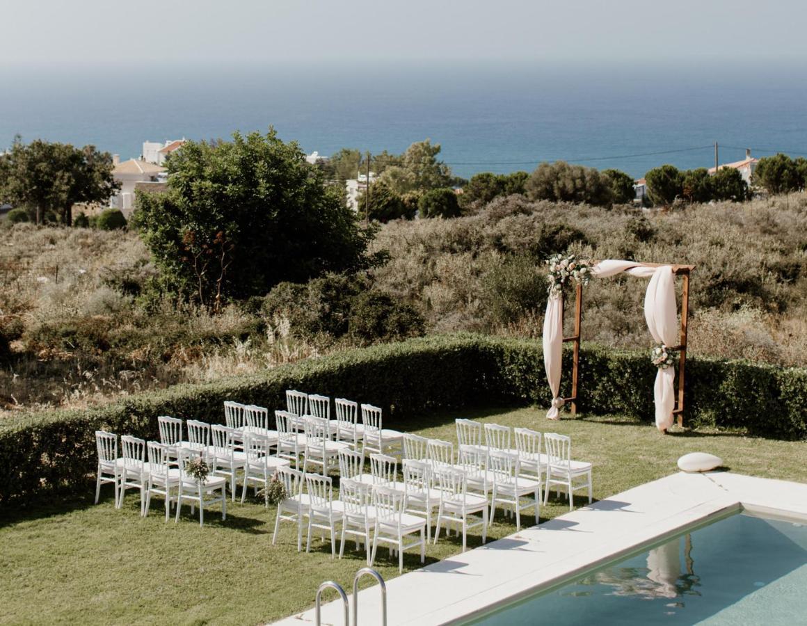 Lux Villa Mia With Heated Pool, 2Km To Beach & Childrens Area! Mikro Metochi Exterior photo